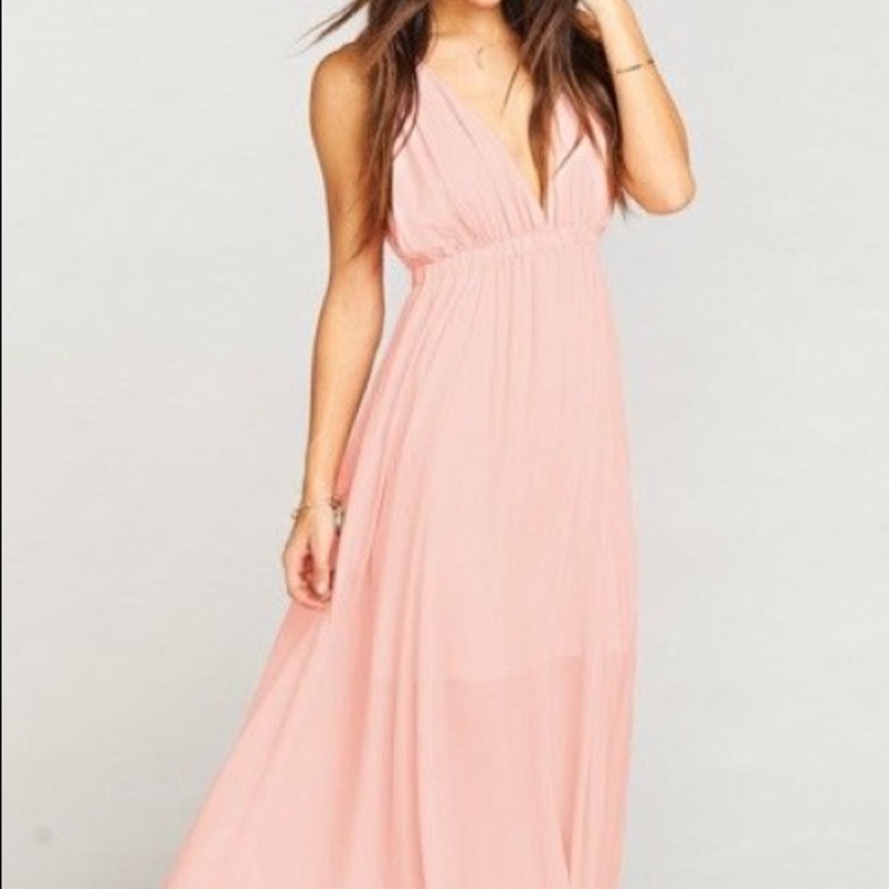 Show Me Your Mumu - Ava Maxi Frosty Pink Crisp